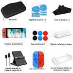 Amazon: EMAGIE Funda Nintendo Switch con 20 accesorios en 1 estuche