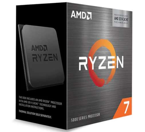 CyberPuerta: Procesador AMD Ryzen 7 5800X3D (no incluye disipador)