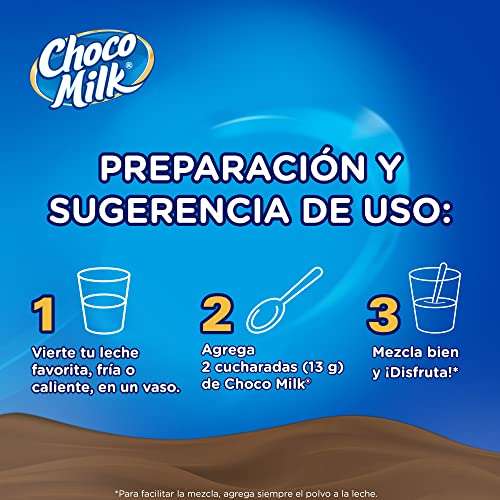 Amazon: Choco Milk en Polvo Lata 1.75 kg