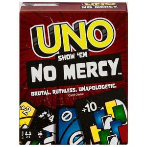 Uno "No Mercy" en Amazon