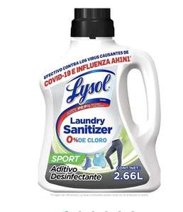 Amazon: LYSOL desinfectante Ropa Deportiva 2.6 litros, si quita el olor a pacuso!