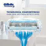 Amazon: Gillette Rastrillos para Afeitar Prestobarba 3 Cool 4 Unidades (Planea y Ahorra)