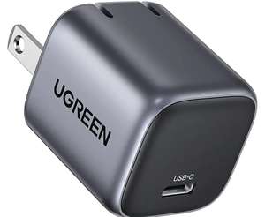 Amazon: UGREEN Nexode 30W Mini Cargador USB C GAN