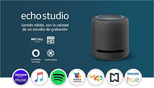Amazon: Bocina Amazon Echo Studio 2
