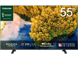 Amazon: Toshiba VIDAA 55C350LM Smart TV, 4K, Pantalla 55"
