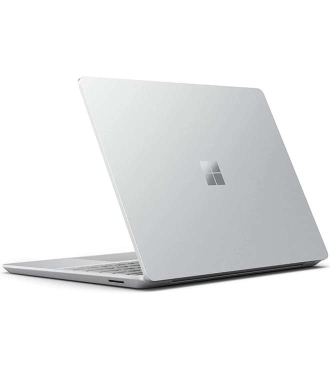 Amazon USA: Microsoft Surface Laptop Go - pantalla táctil de 12.4", Intel Quad-Core i5-1035G1, 4 GB RAM, 64 GB eMMC, cámara web, Bluetooth