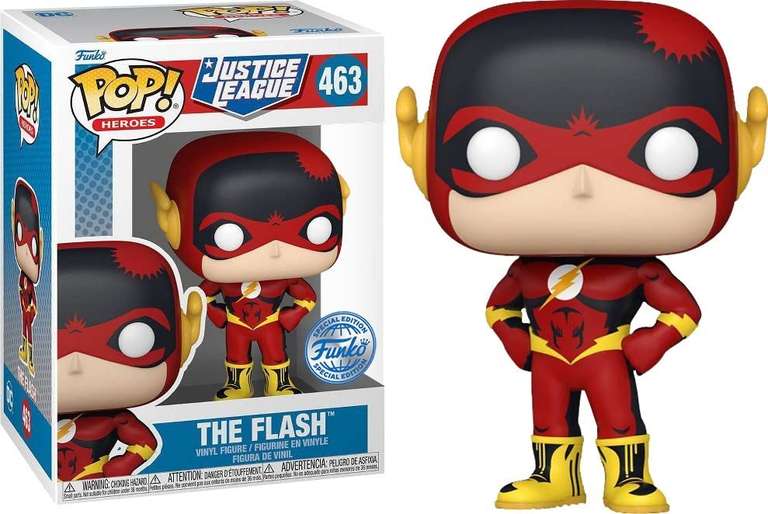 Amazon: Funko La Liga de la Justicia Comics - The Flash