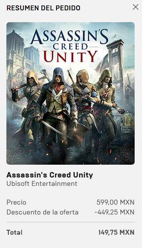 EPIC: Assassin's Creed Unity