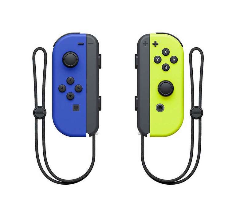 Elektra: Controles Joy-Con Nintendo Switch Azul / Amarillo Neón
