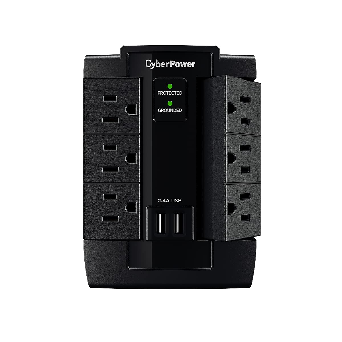 Amazon: CyberPower P600WSURC1 Supresor De Picos, Negro