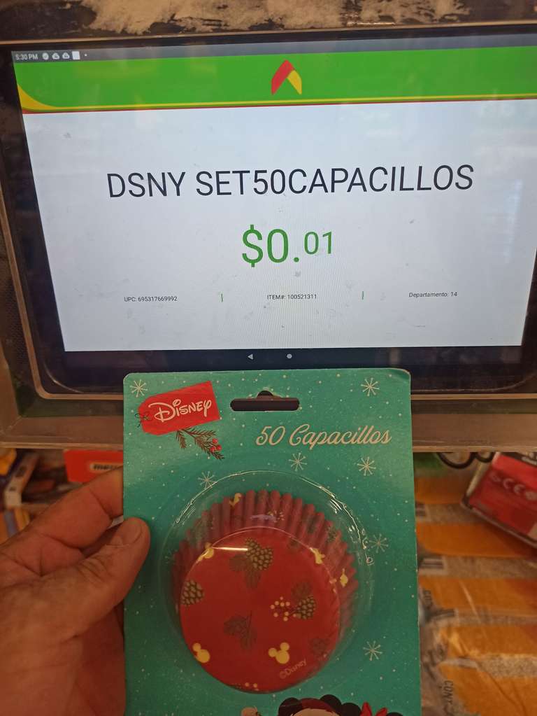 Capacillos Disney en liquidación ($0.01) - Bodega Aurrera