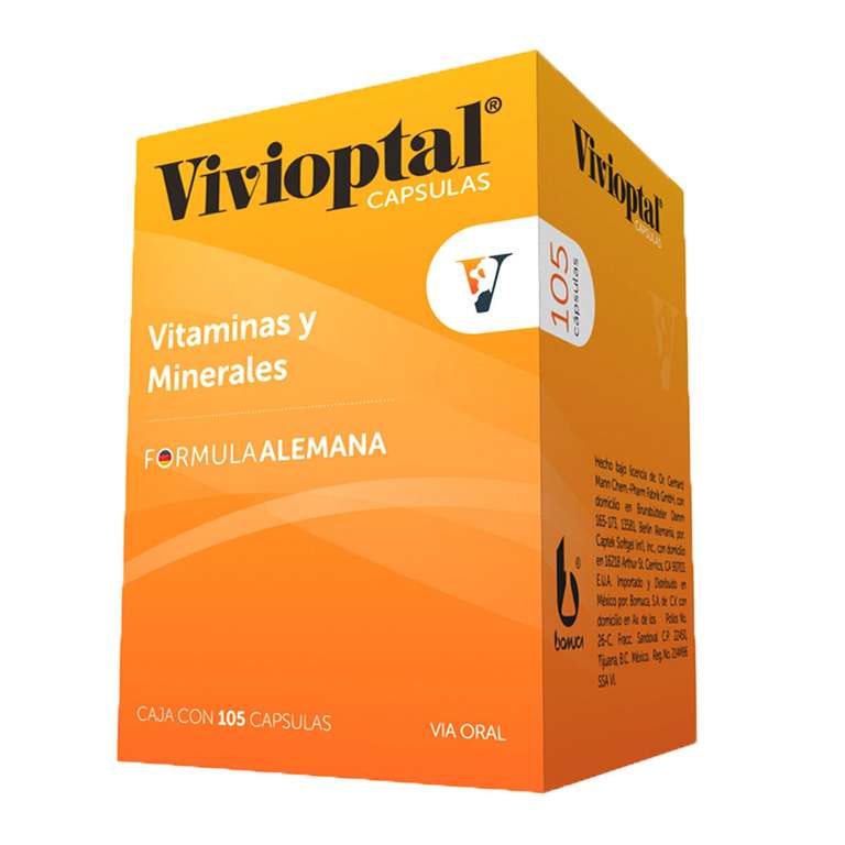 Costco: Vivioptal Multivitamínico 105 Cápsulas