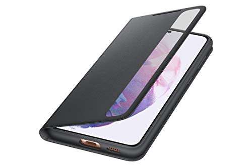 Amazon: S-view Flip cover original para Samsung Galaxy S21+ (solo color negro)