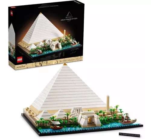 Mercado Libre: LEGO Architecture - Gran Pirámide De Guiza (1476 Piezas)