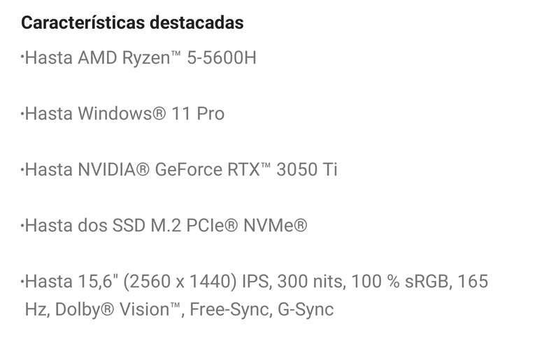 Linio: Lenovo Laptop Lenovo Legion 5 RTX 3050 TI 15ACH6 Ryzen 5-5600H 8GB 512GB SSD PCIE FHD W11H Azul con PayPal