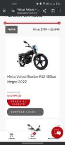 Grupo Veloci: Moto boxter 150cc LED