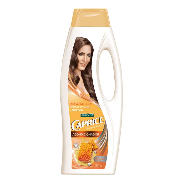 Chedraui, shampoo o acondicionador Caprice 750 ml, 2x75