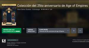 GAMIVO - Age of Empires - 25th Anniversary Collection Argentina Xbox Windows