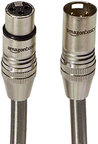Amazon Cables XLR reforzado Amazon Basic a mínimo histórico. 3M en $74