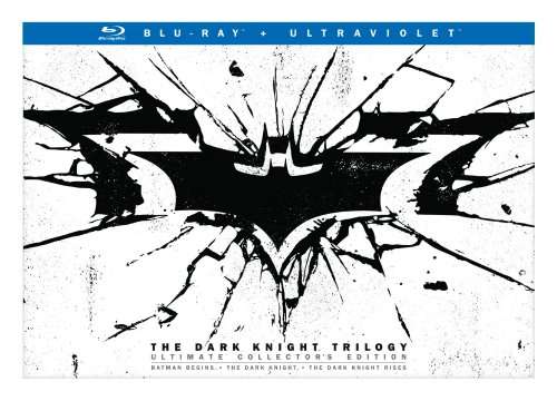 Amazon - Colección Blu-Ray trilogía Batman Dark Knight -70% (con carritos a escala y tarjetas de colección)