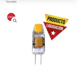 Tamex: Foco LED G4 Luz cálida 1.5W Tecnolite