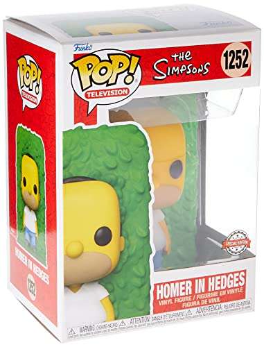 Amazon: Funko Pop Homero en arbustos - Edición especial
