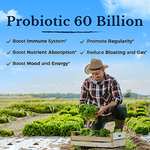 Amazon: Vitalitown Probióticos + prebióticos | 60 mil millones de UFC 19 cepas