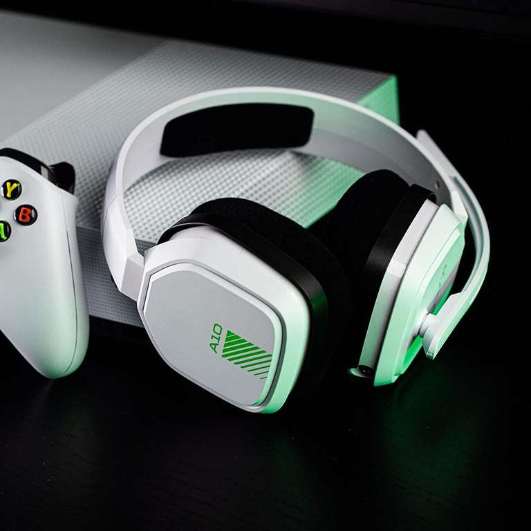 Amazon: ASTRO Gaming A10 Headset alámbrico, para Xbox Series X y S, Xbox One - Blanco/Verde
