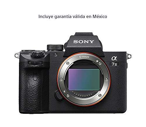 Amazon: Sony Cámara Alpha α7M3 con sensor de imagen Full-Frame 35mm y 24.2 MP. Sensor CMOS Exmor R | Pagando con tarjetas part.