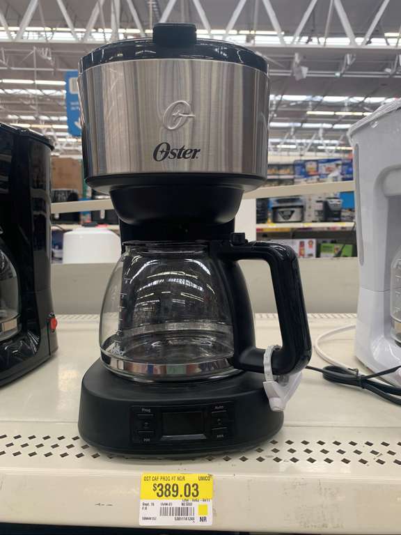Walmart: Cafetera Oster 8 tazas programable