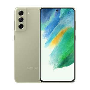 Samsung Store México: Galaxy S21 Edición FE 5G,6.4”, 6+128 GB, Resistencia al Agua (IP68), Verde Claro + Galaxy Buds Live