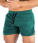 Amazon: Shorts Cortos Transpirables Leecon de poliéster y algodón