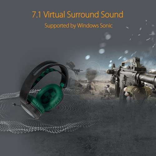 Amazon: Asus Audífonos alambricos TUF H1 Demon Slayer, TANJIRO, sonido envolvente 7.1, controladores de 40mm