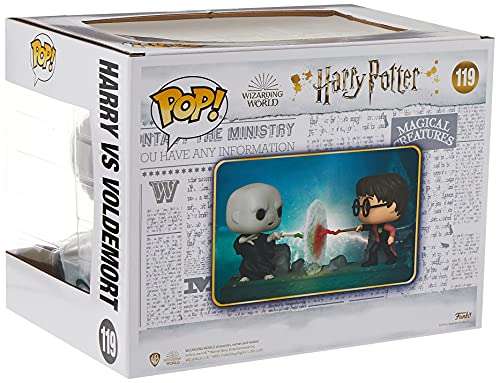 Amazon Funko Pop! Moment: Harry Potter - Harry VS Voldemort, Multicolor