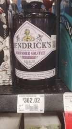 Walmart: Gin Hendricks edición especial summer soltice pa celebrar a la jefita - Zapopan