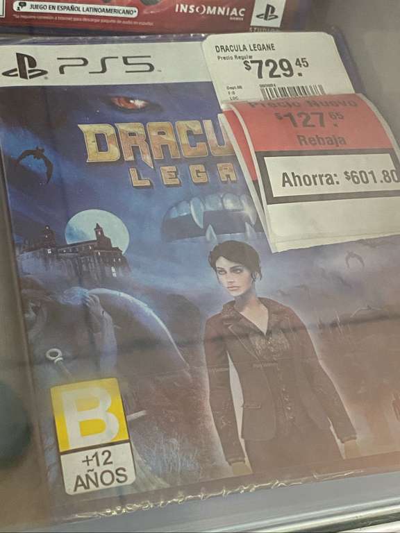Walmart: Dracula Legane para PS5 $127 devaluados pesitos