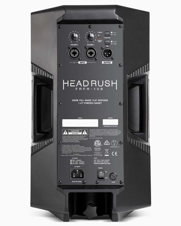 Amazon: Amplificador para guitarra, HeadRush 2000w 8''