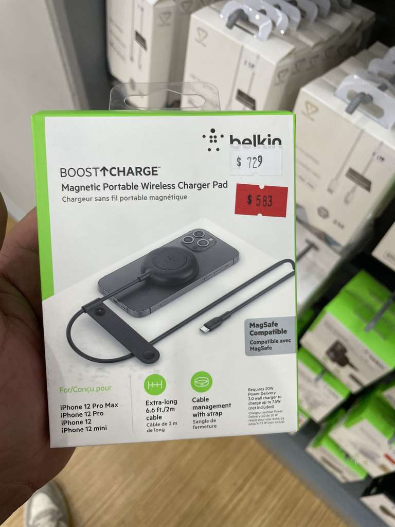 iShop -Belkin Cargador MagSafe