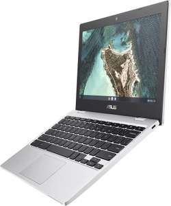 Amazon: Asus CX1100CNA Chromebook Laptop, Pantalla HD de 11,6 Pulgadas, procesador Intel Celeron N3350, 4 GB RAM, 32 GB