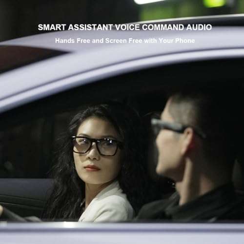 Amazon: Gafas de sol con sonido, control de voz y auriculares abiertos, escucha música y llamadas con subir y bajar el volumen