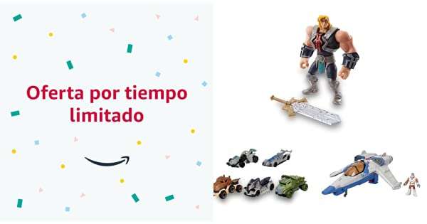 Amazon: Descuento de hasta el 70% de descuento en Juguetes Mattel
