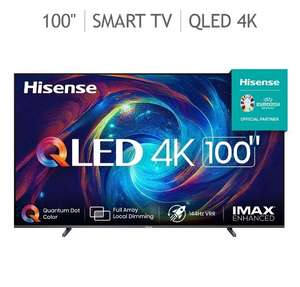 Costco: Hisense 100U76N Pantalla 100" QLED 4K ULED Smart TV (Costco Citibanamex)