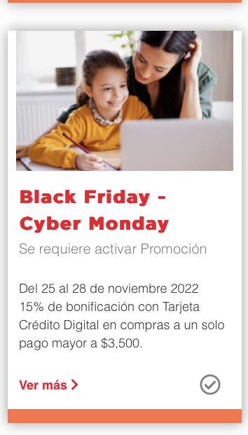 Black Friday y Cyber Monday 2022 Banorte: 15% Bonificación con tarjeta digital