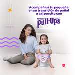 Amazon: Huggies Pull-Ups Calzoncitos Entrenadores, Talla Grande Niña, Paquete con 30 Piezas, Ideal para niñas de entre 15 a 18 kg