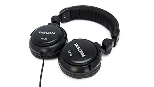 Amazon: Tascam TH-02 Audífonos para estudio