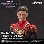 Amazon: Tamashii Nations: SH Figuarts (Tamashii Web exclusive) Spider-Man (Traje integrado) (Tom Holland) No Way Home