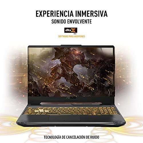 Amazon: Laptop Asus TUF Ryzen 5 RTX 3050 + Bonificaciones bancarias (queda hasta en $10,079.37 con HSBC o Banorte)