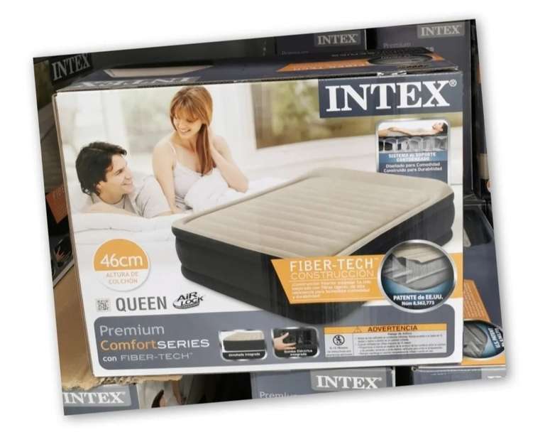 Costco: Colchon inflable INTEX Queen size 18"