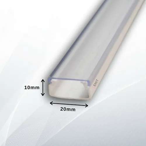 Sodimac: Canaleta PVC Thorsmex tapa transparente 2.10 metros para tira led