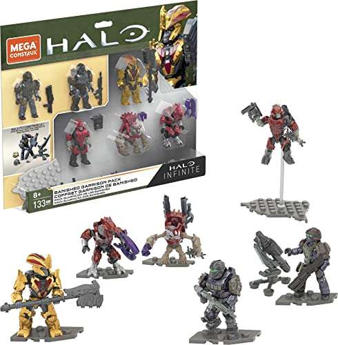 Amazon: Mega Construx Halo, Spartan Squad, Juguete de Construcción para niños de 8 años en adelante